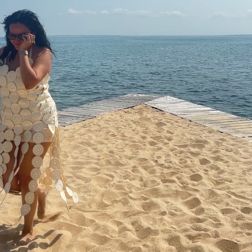 IBIZA DREAMIN TEXTURED MIDI DRESS - Picture 7 of 7